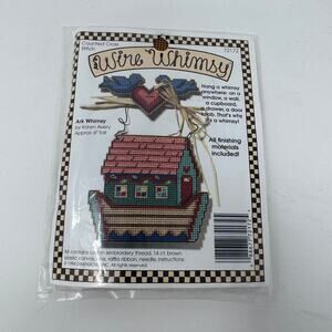 New VTG 1994 Wire Whimsy Ark Whimsy Dimensions, Inc. 6" Counted Cross Stitch Kit